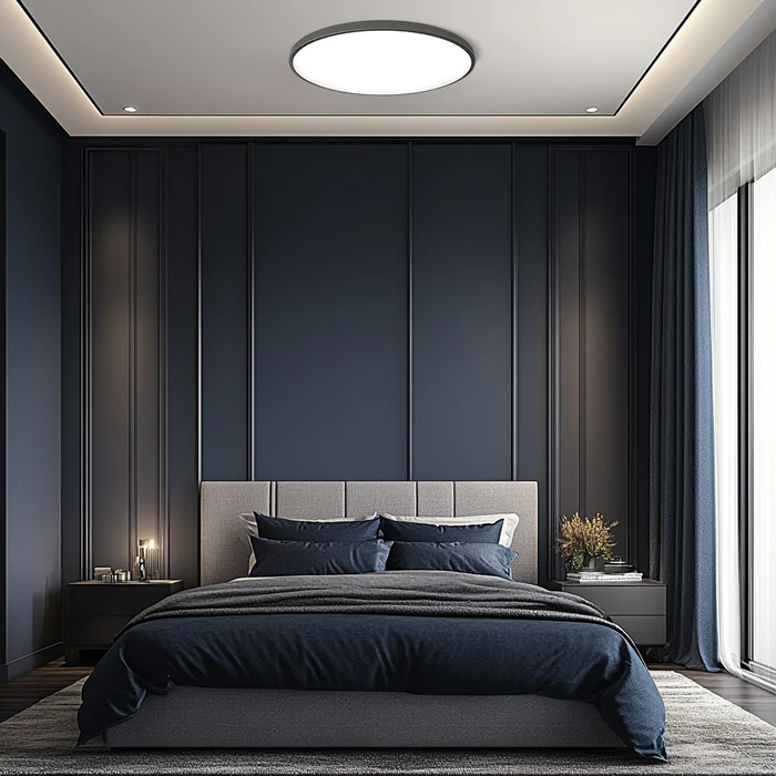 Mylixor – Lampada da soffitto LED rotonda piatta