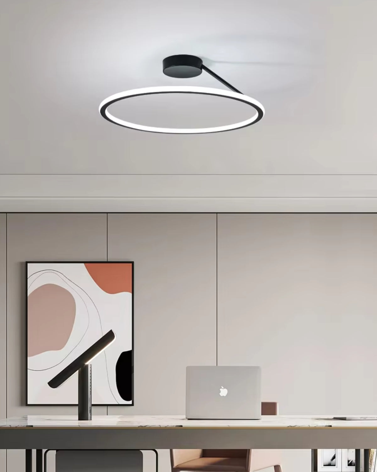 Ovreon – Lampada da Soffitto LED Tri-Color Le Halo