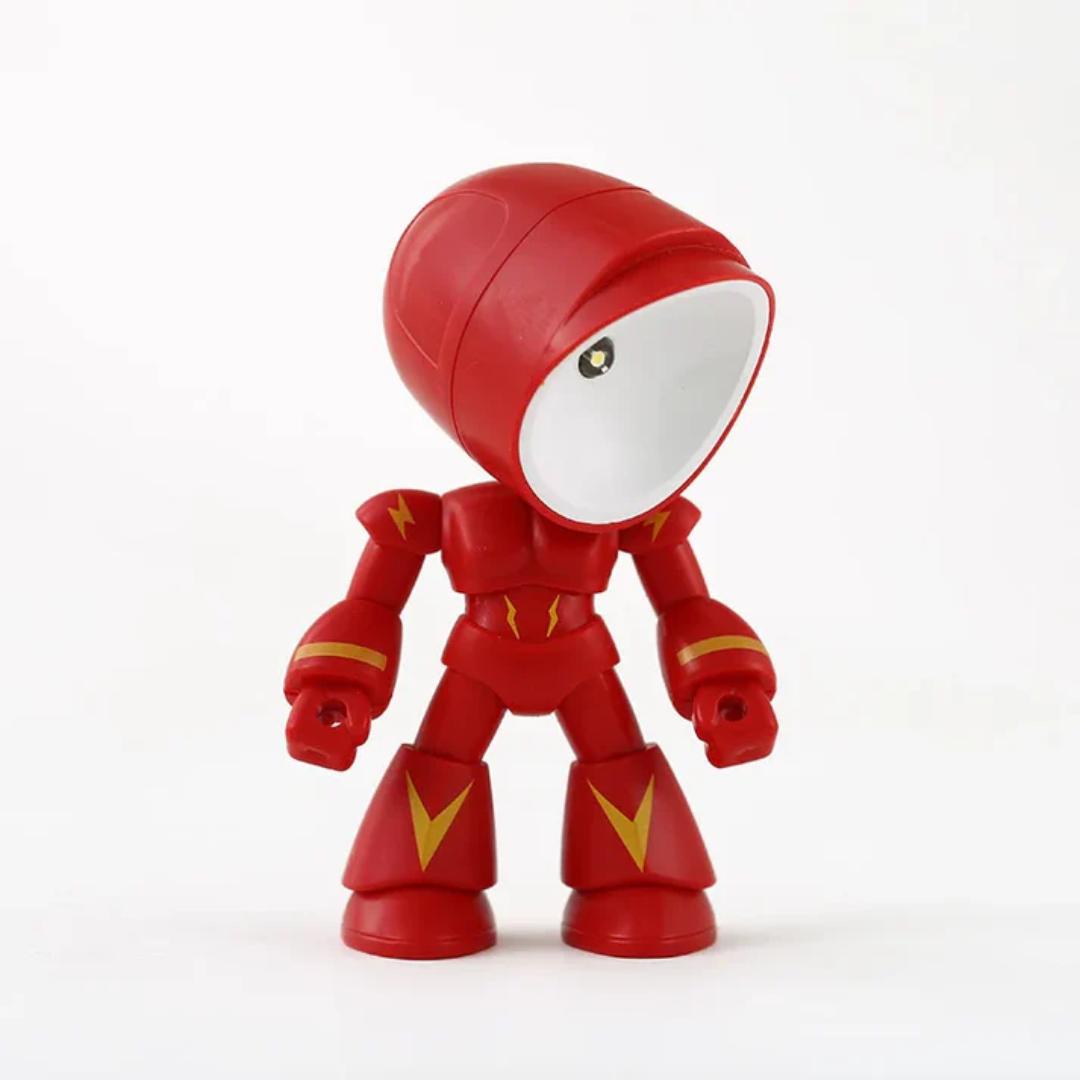 Novaryn – Lampada da tavolo LED moderna ispirata a robot 1 luce