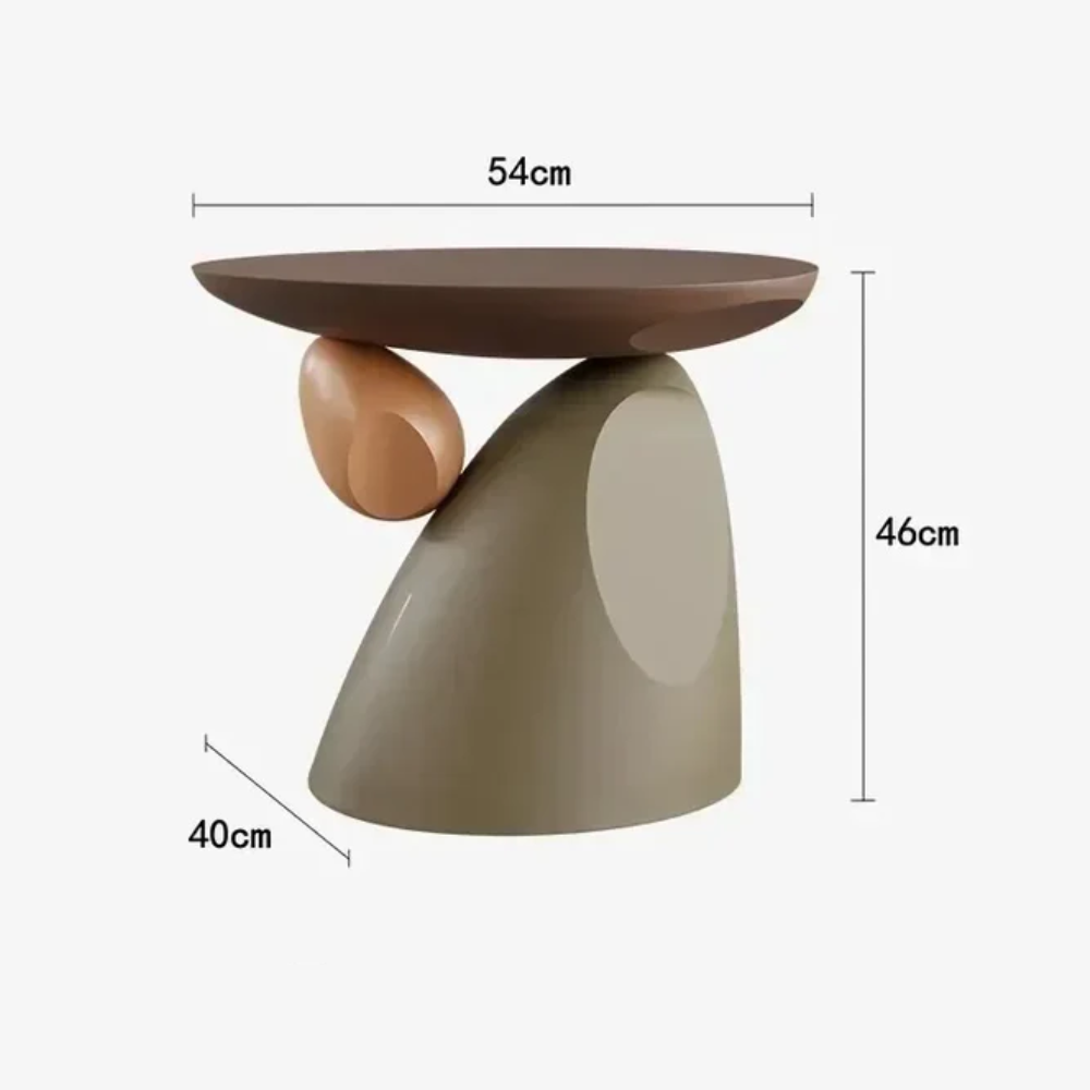 Modern Side Table Storage Luxury Living Room Accent - Image 5
