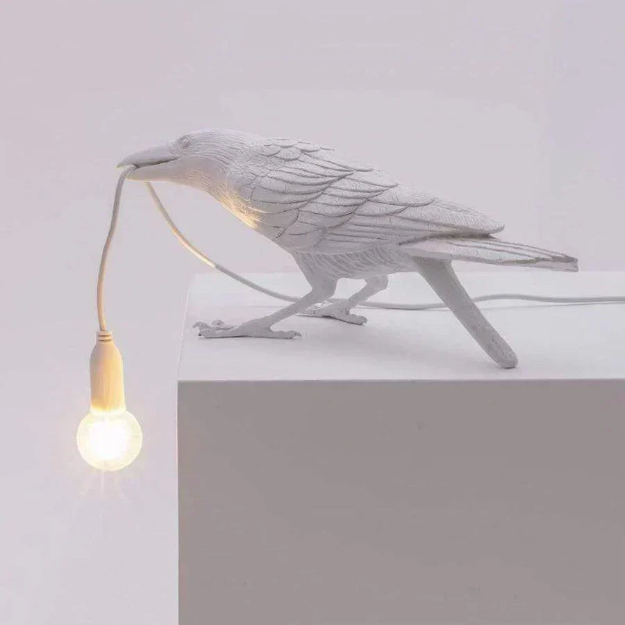 Bumina – Lampada scultorea a forma di uccello