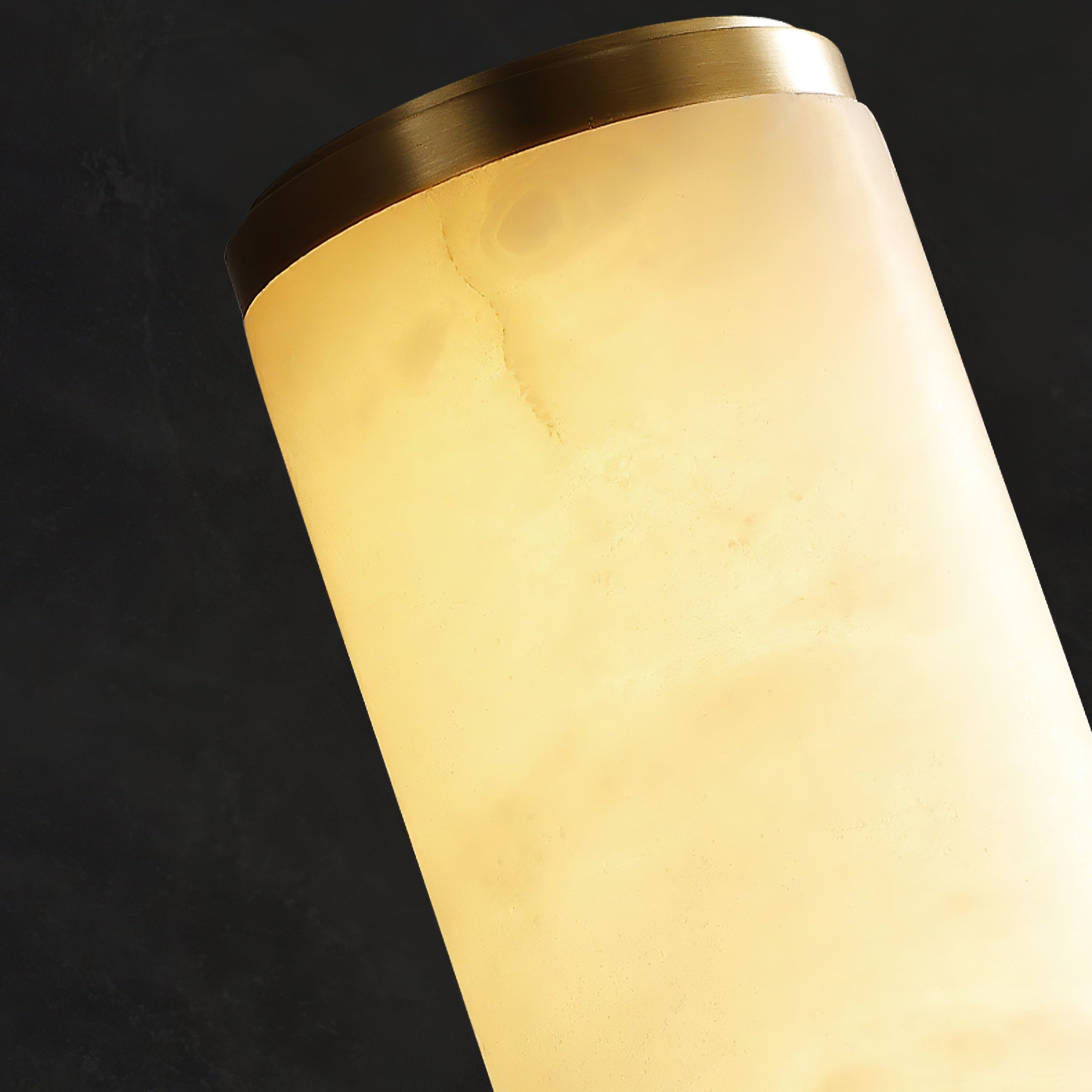 Modern Minimalist Marble Wall Sconce LED Copper - Image 13