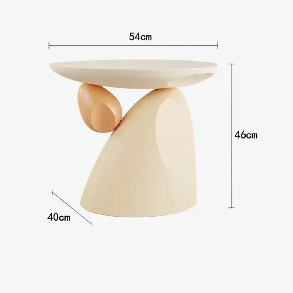 Modern Side Table Storage Luxury Living Room Accent - Image 7