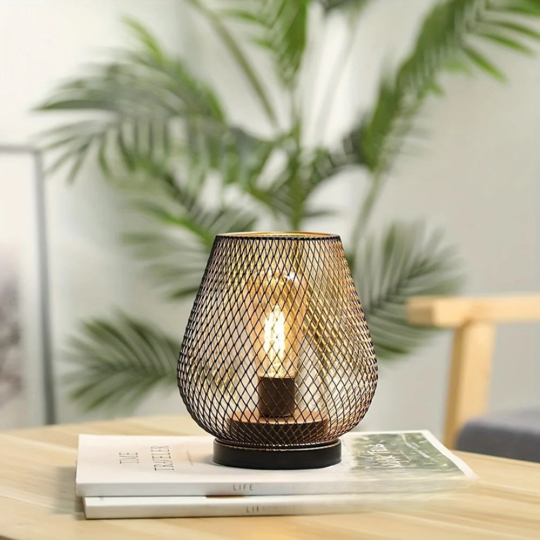 Cordless Rechargeable Metal Table Lamp Dimmable LED - Image 6