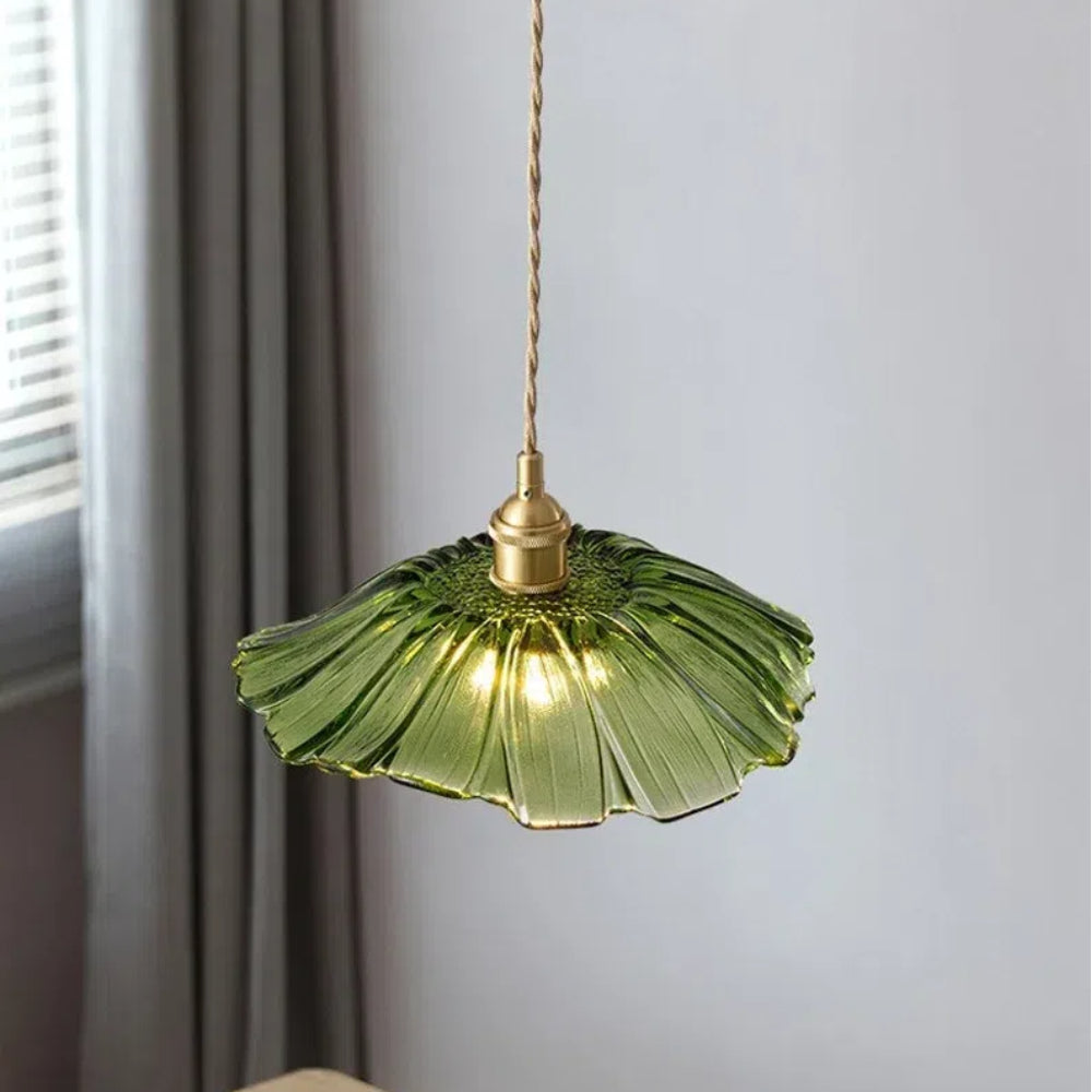 Vireto – Suspension en verre rétro