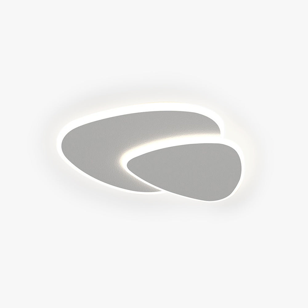 Aliven – Plafonnier moderne blanc métal acrylique