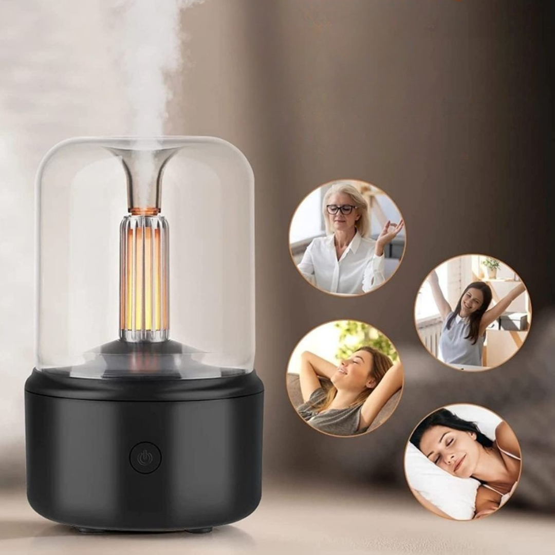 Aerielle – Umidificatore aromatico ultrasonico compatto