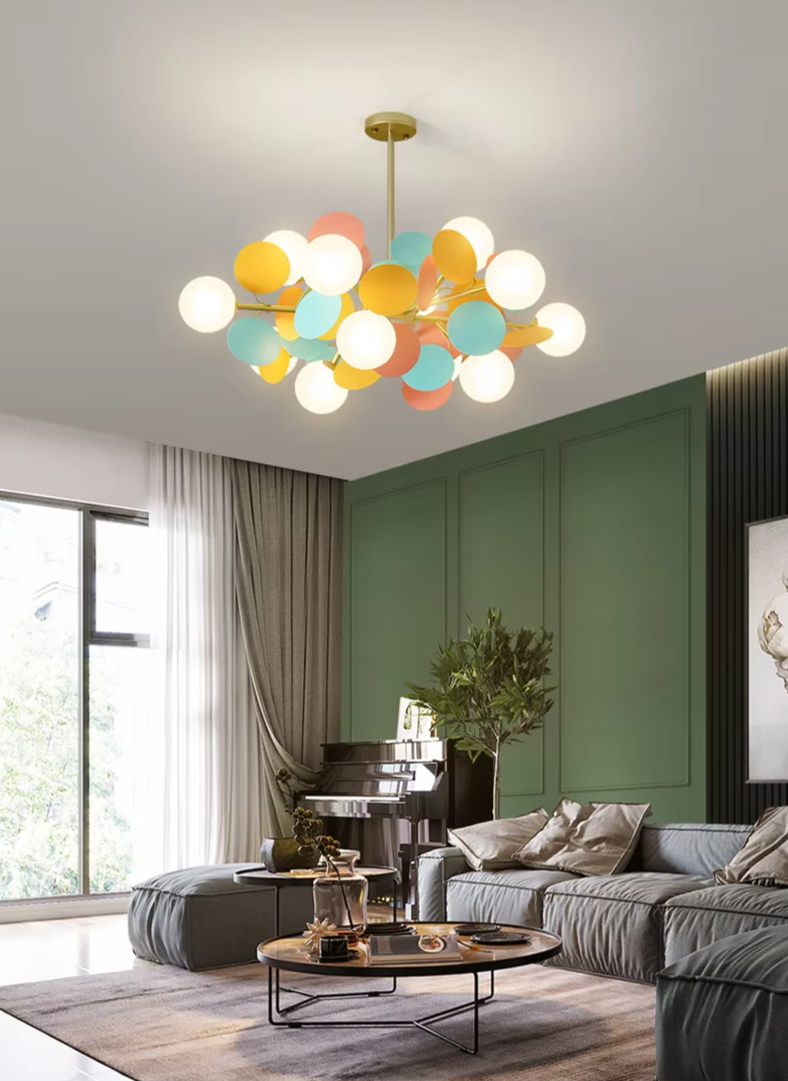Sylvaniux – Lustre coloré en branches