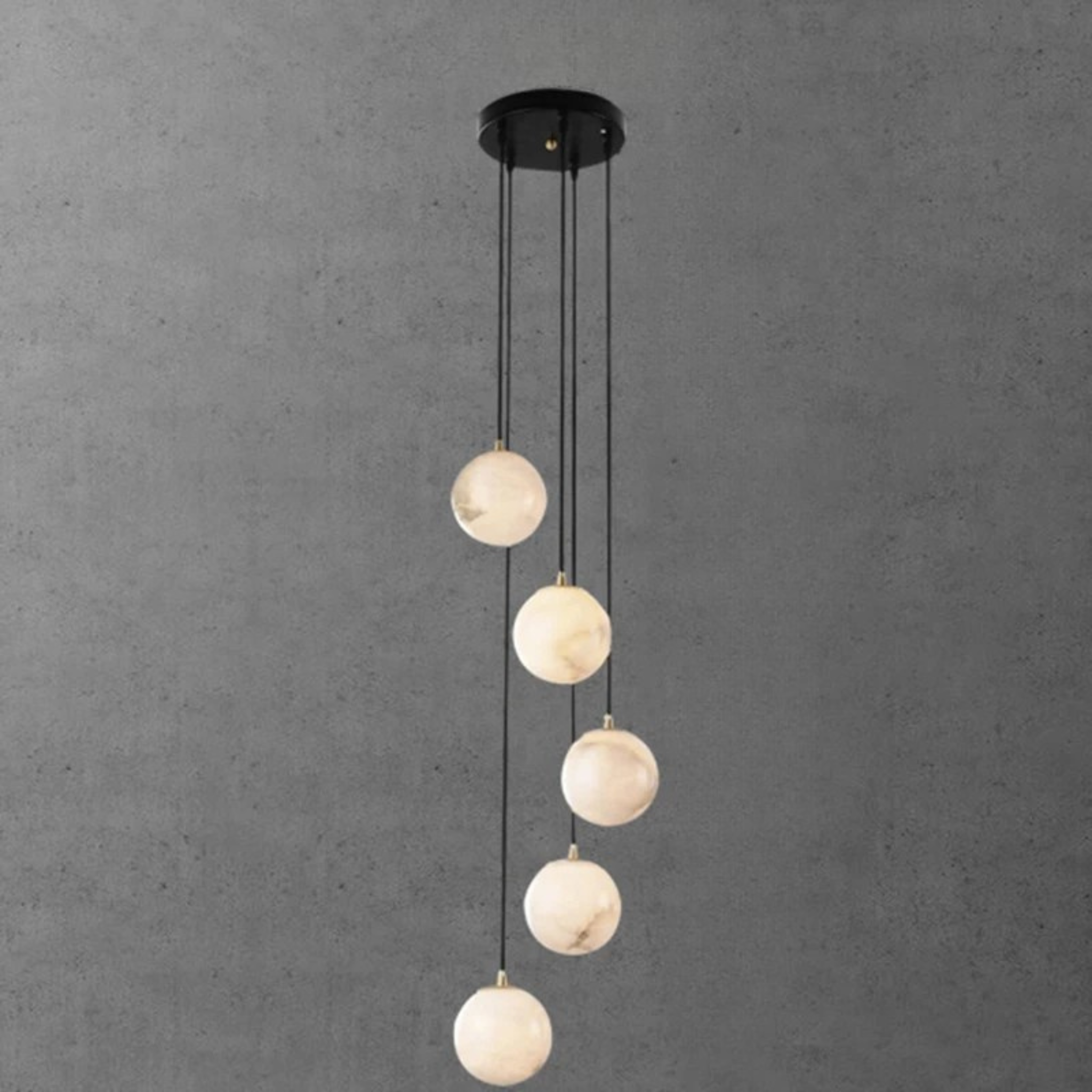Travira - Lustre d’escalier LED moderne plafonnier
