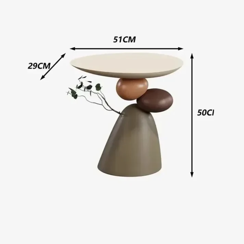 Modern Side Table Storage Luxury Living Room Accent - Image 6