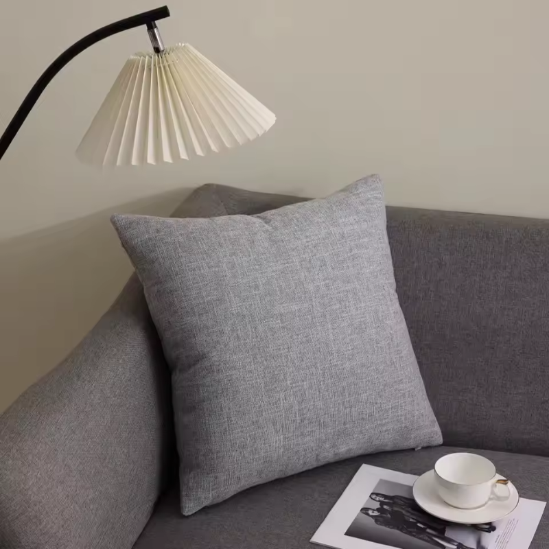 Square Cotton Linen Cushion Cover - Image 7