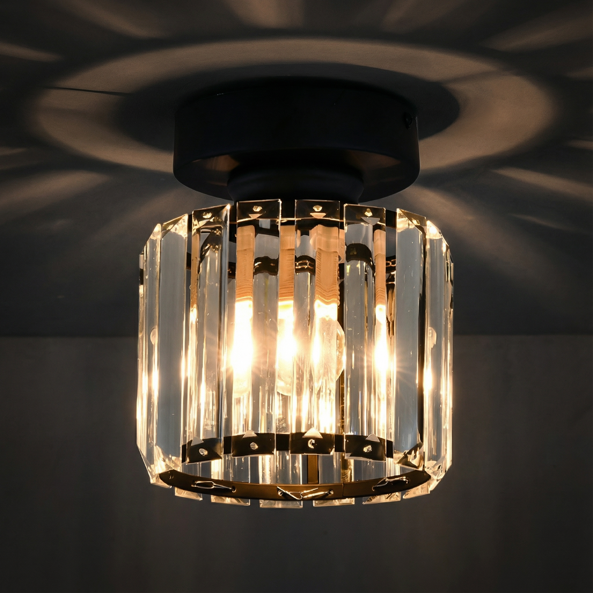 Aluna – Lampada da soffitto moderna a 1 luce a montaggio superficiale