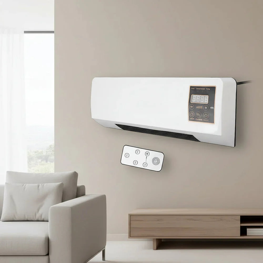 Wall Mounted 4-in-1 AC Unit No Outdoor Unit Heater Dehumidifier Fan - Image 2