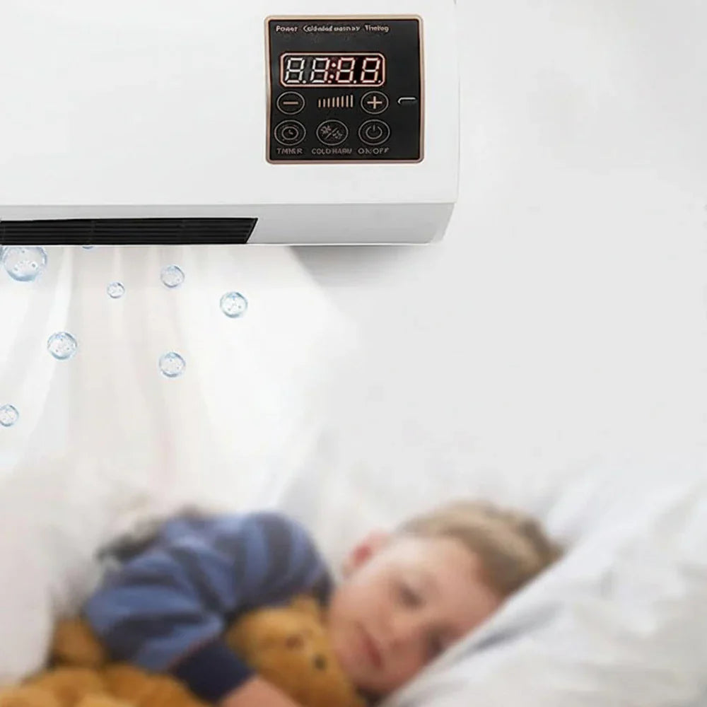 Wall Mounted 4-in-1 AC Unit No Outdoor Unit Heater Dehumidifier Fan - Image 3