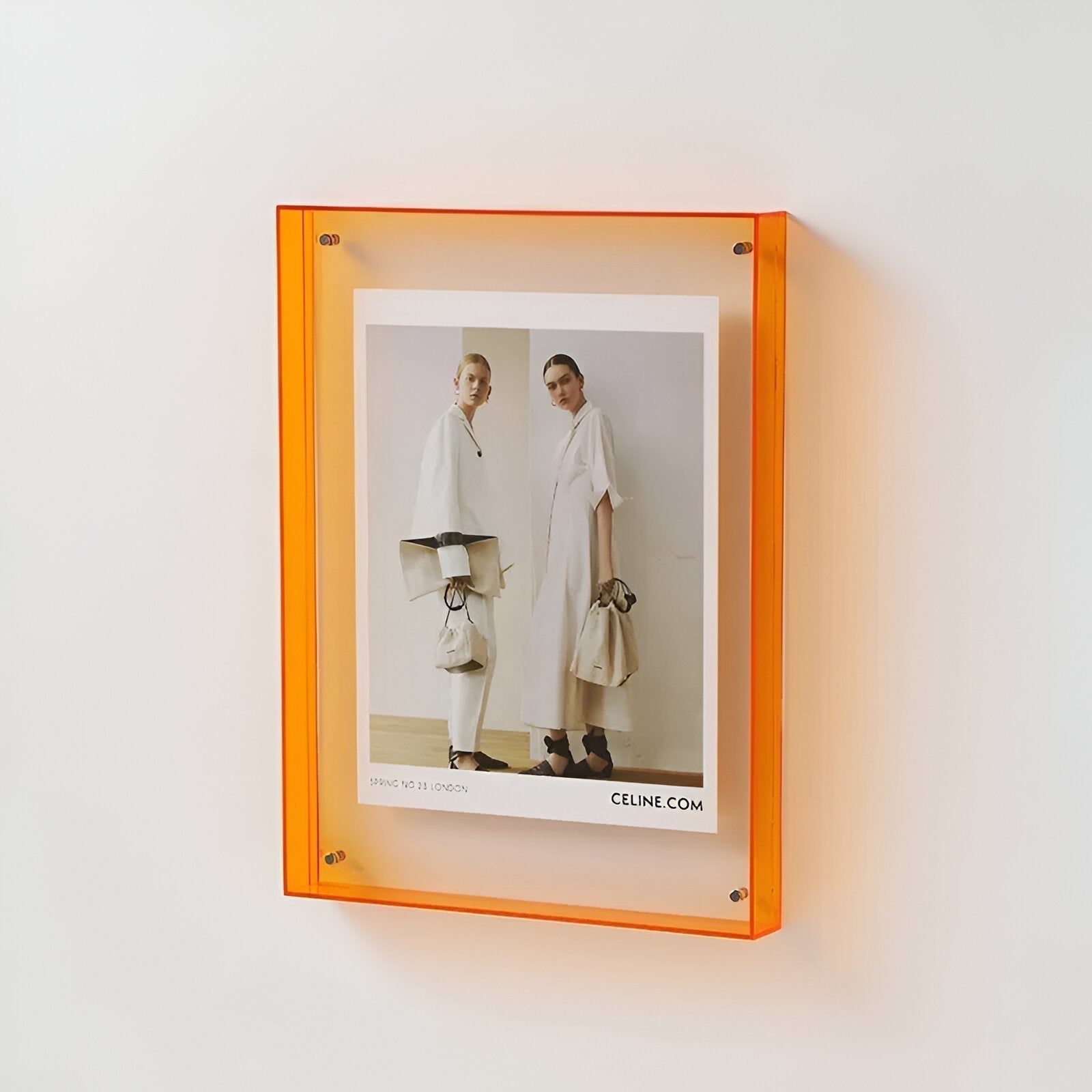 Diano - Cadre photo transparent en acrylique design minimaliste moderne
