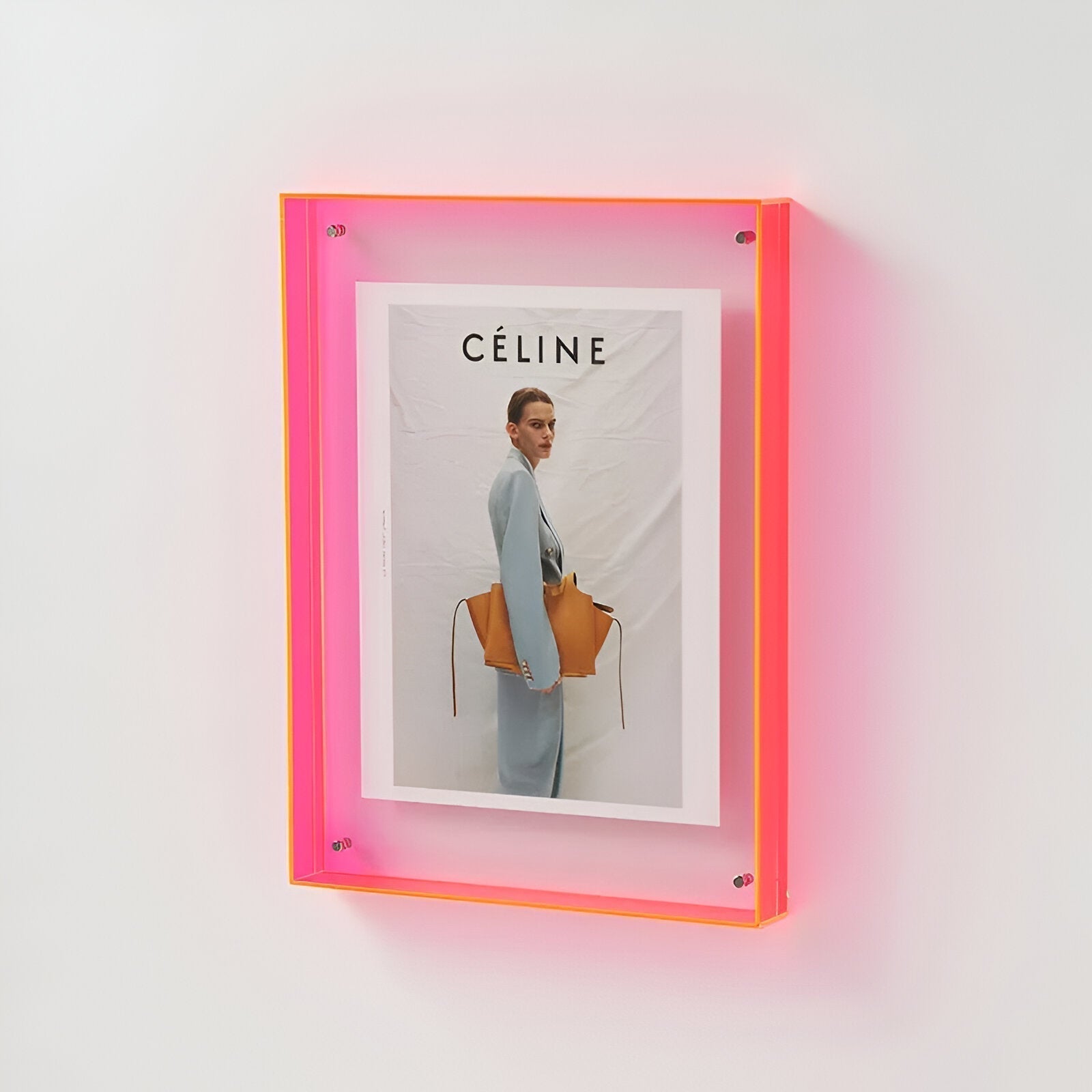 Diano - Cadre photo transparent en acrylique design minimaliste moderne