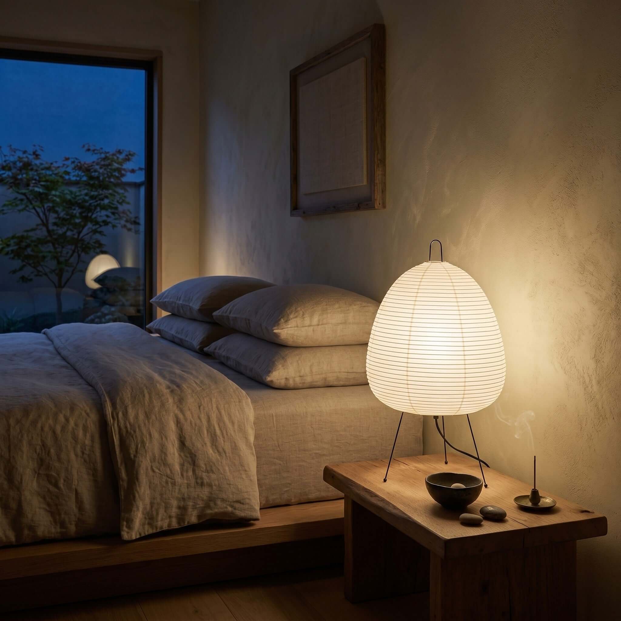 Akarith - Lampe de table en papier