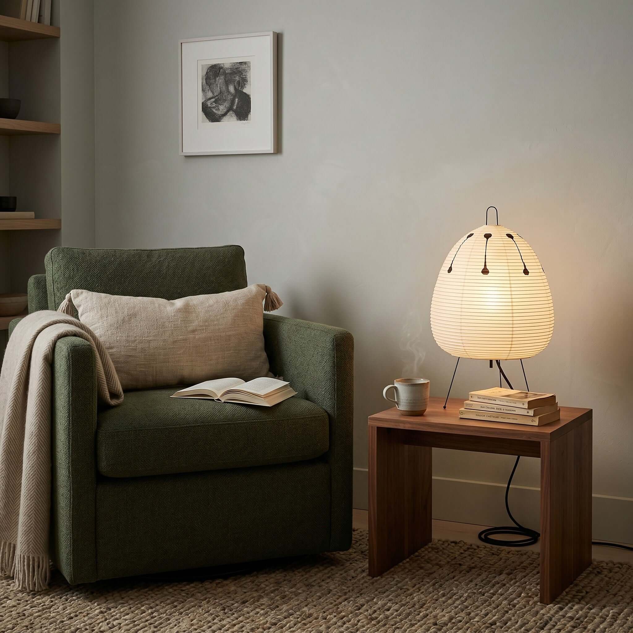 Akarith - Lampe de table en papier
