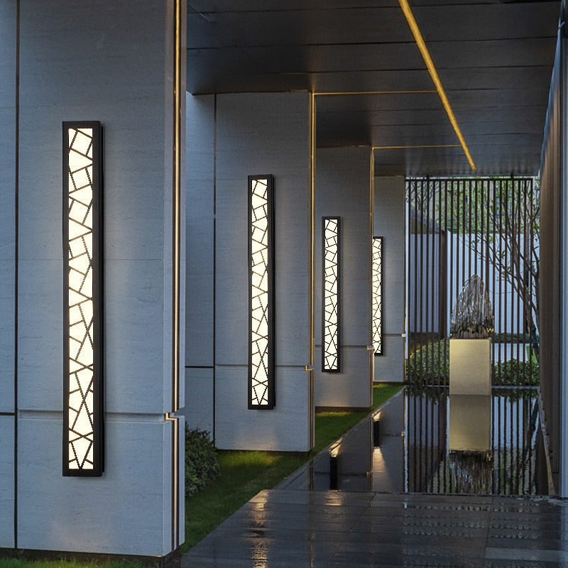 Luminoré - Lampada da parete LED per esterni alluminio IP65