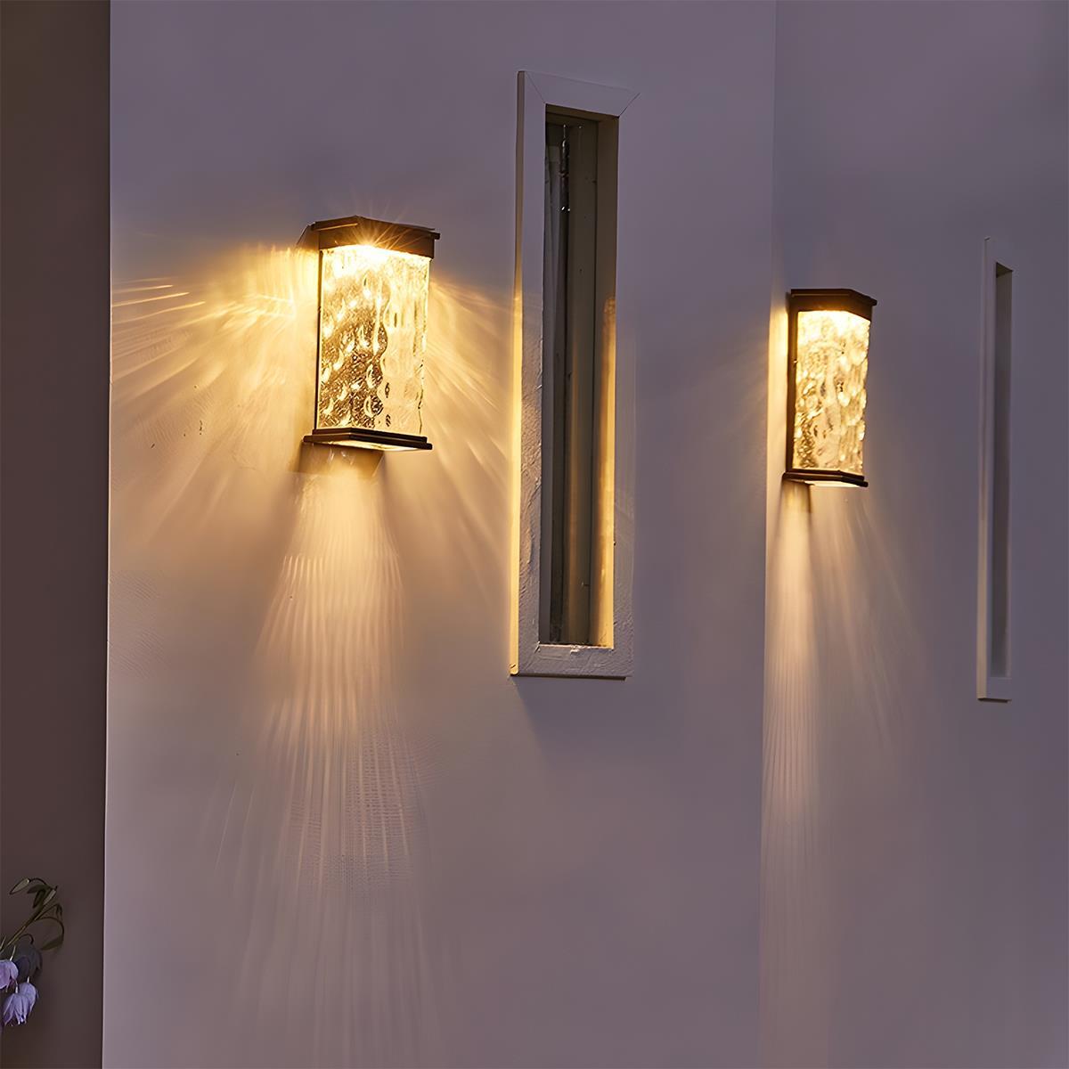 Lumaryn - Applique murale LED extérieure IP65 aluminium moderne