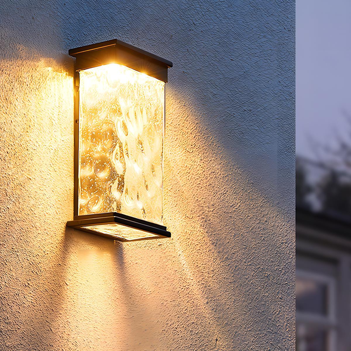 Lumaryn - Applique murale LED extérieure IP65 aluminium moderne