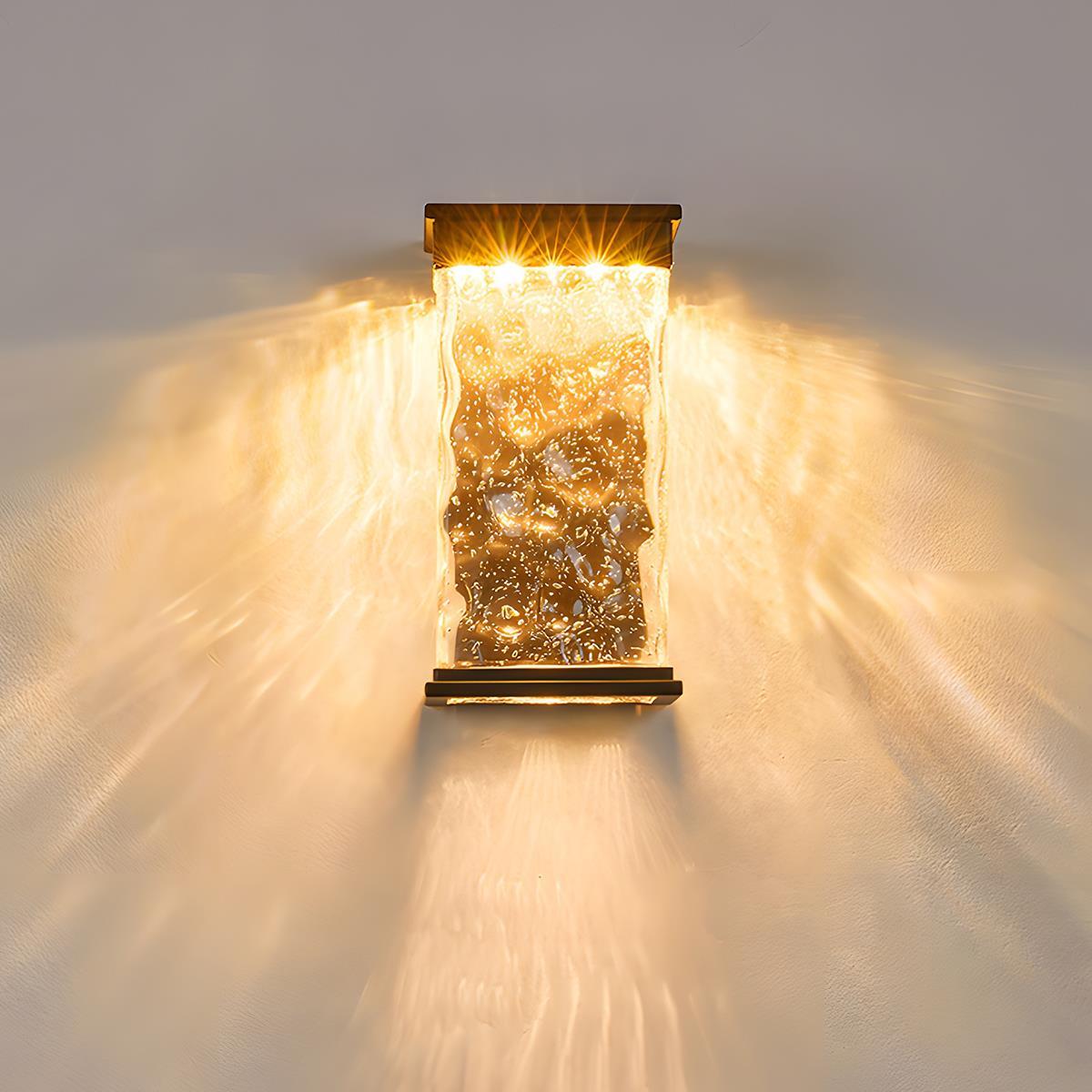 Lumaryn - Applique murale LED extérieure IP65 aluminium moderne
