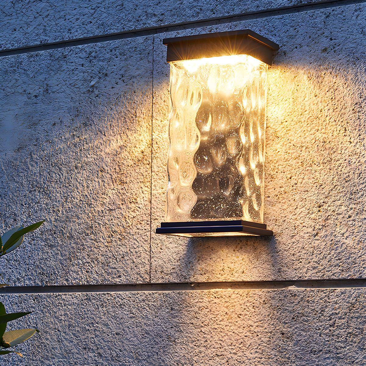 Lumaryn - Applique murale LED extérieure IP65 aluminium moderne
