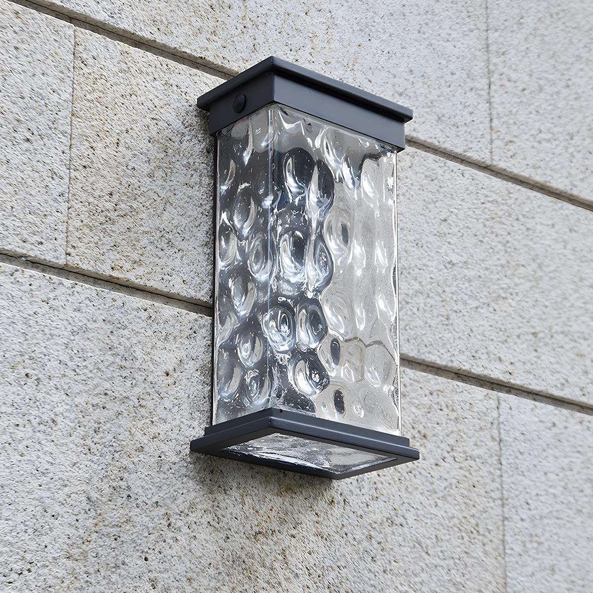 Lumaryn - Applique murale LED extérieure IP65 aluminium moderne