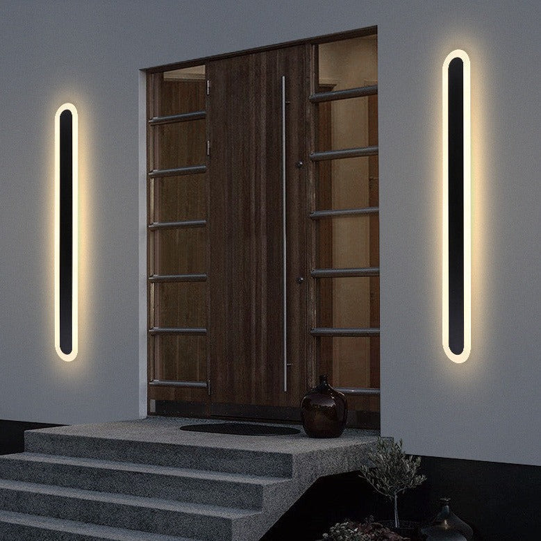 Emma - Applique murale LED extérieure étanche IP65 design allongé