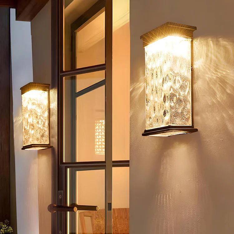 Lumaryn - Applique murale LED extérieure IP65 aluminium moderne