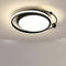 Orbixor – Lampada da soffitto LED nera da 48 cm  