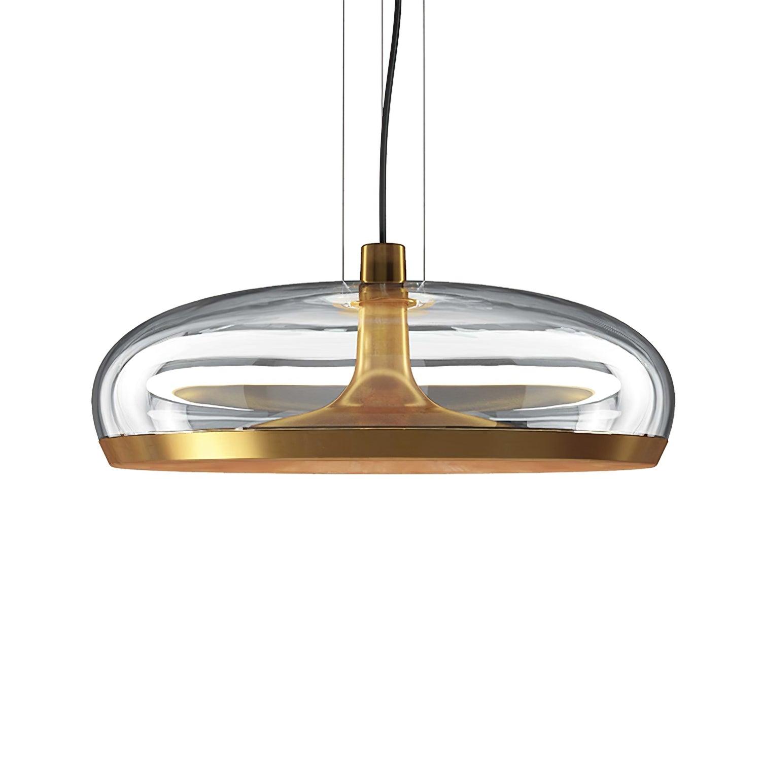 Cotalux - Lampada a sospensione nordica in vetro LED