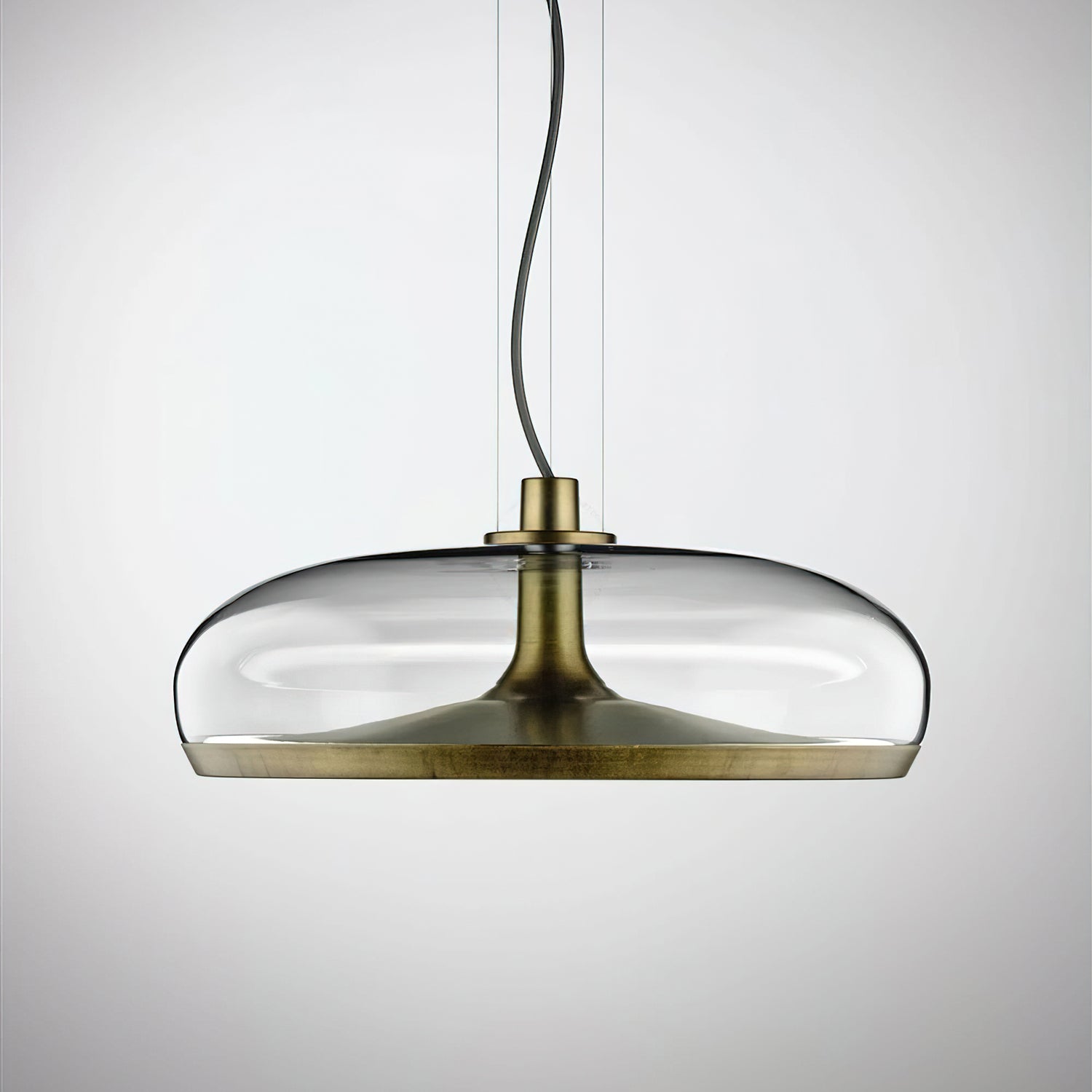 Cotalux - Lampada a sospensione nordica in vetro LED