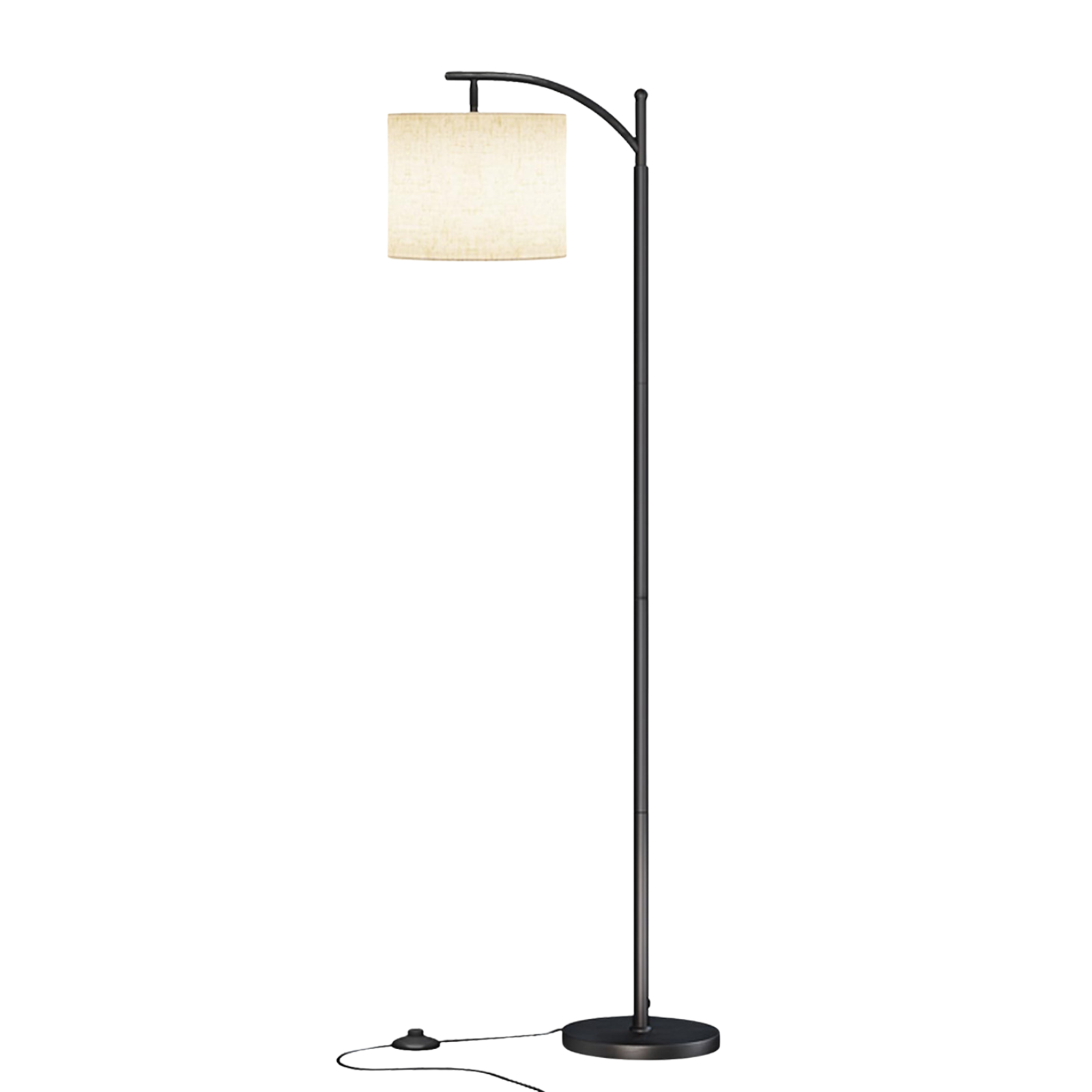 Auralis - Lámpara de pie LED inteligente con Bluetooth y luz ambiental regulable