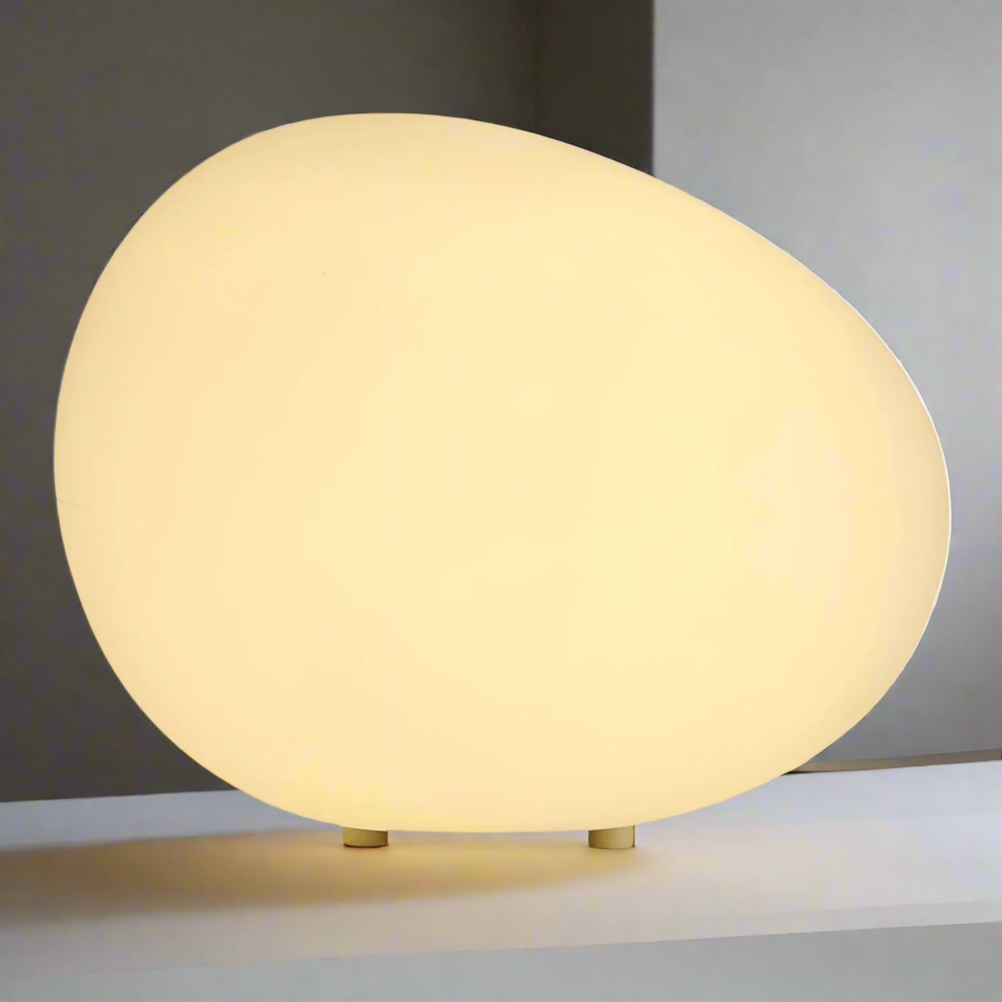 Peblune - Lampada da notte LED minimalista per comodino