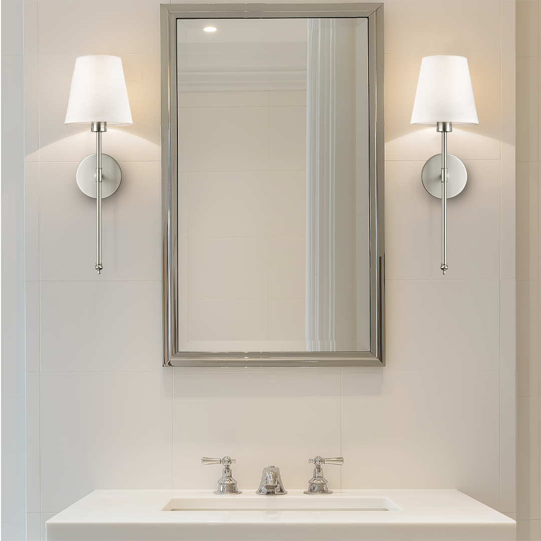Vavra – Appliques murales LED sans fil lot de 2 sans perçage