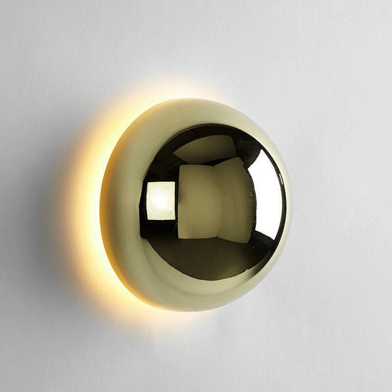 Bauvera – Lampada da parete LED con globo in vetro singola