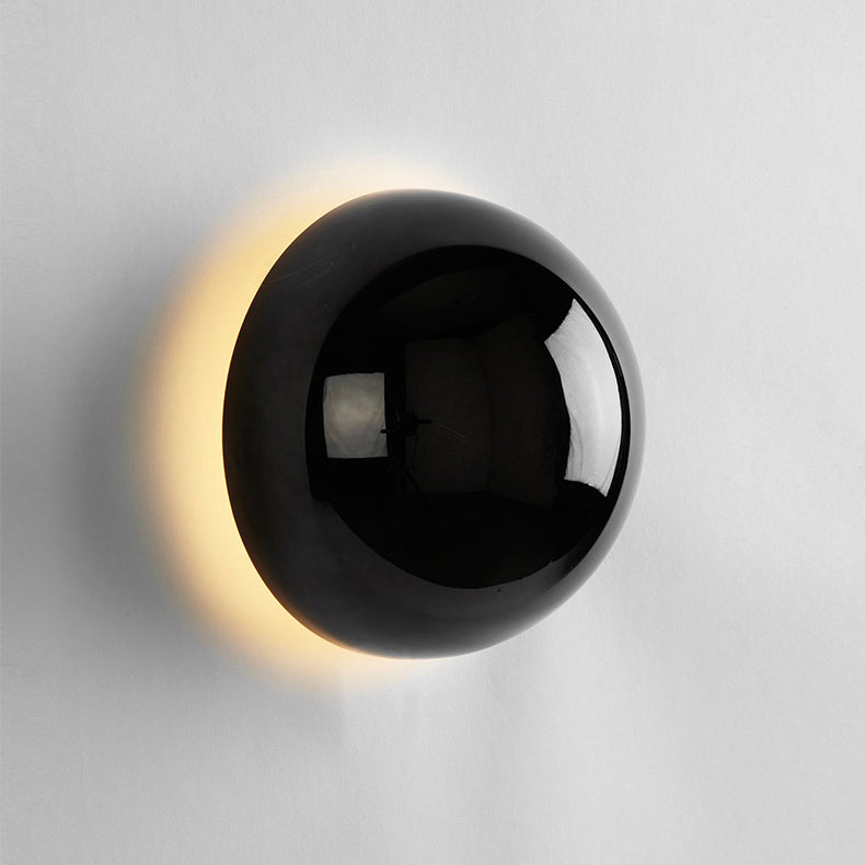 Bauvera – Lampada da parete LED con globo in vetro singola