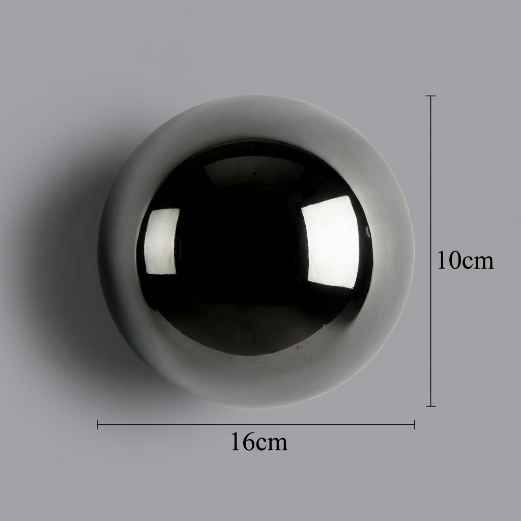 Bauvera – Lampada da parete LED con globo in vetro singola