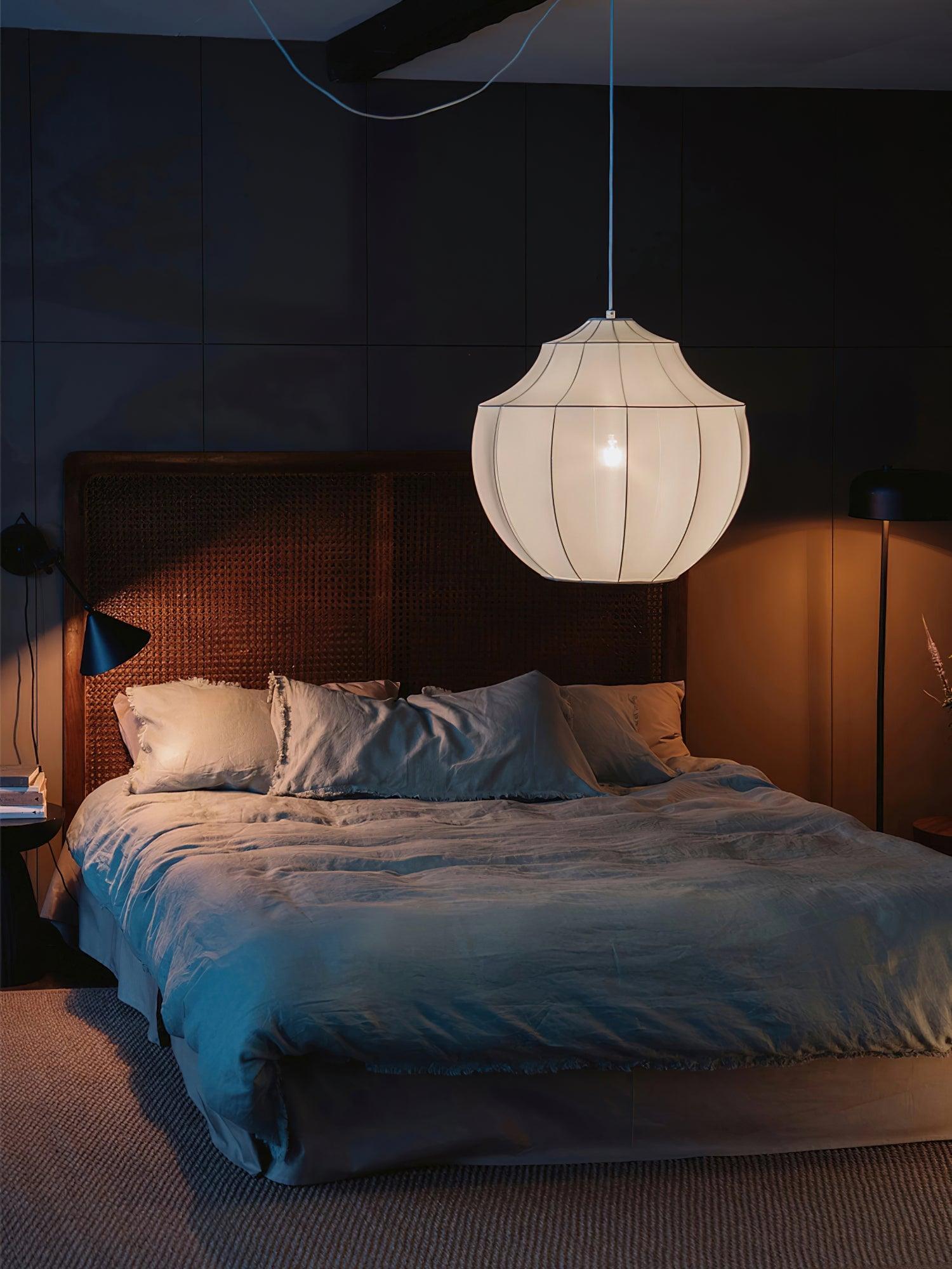Eraeyra – Lampada a sospensione premium in tessuto a rete
