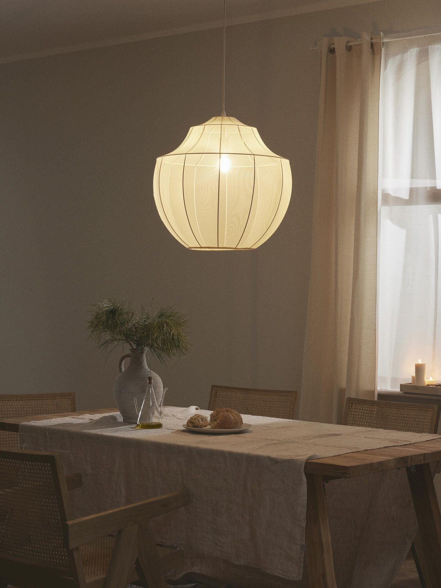 Eraeyra – Lampada a sospensione premium in tessuto a rete