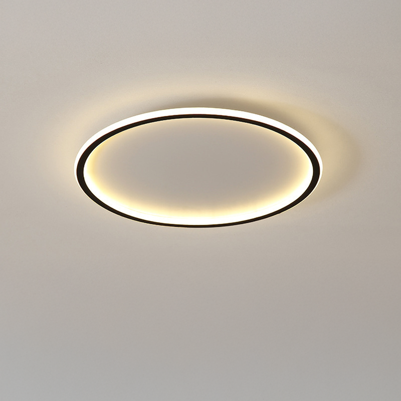 Scandinavian Round LED Flush Mount Ceiling Lamp - Image 10
