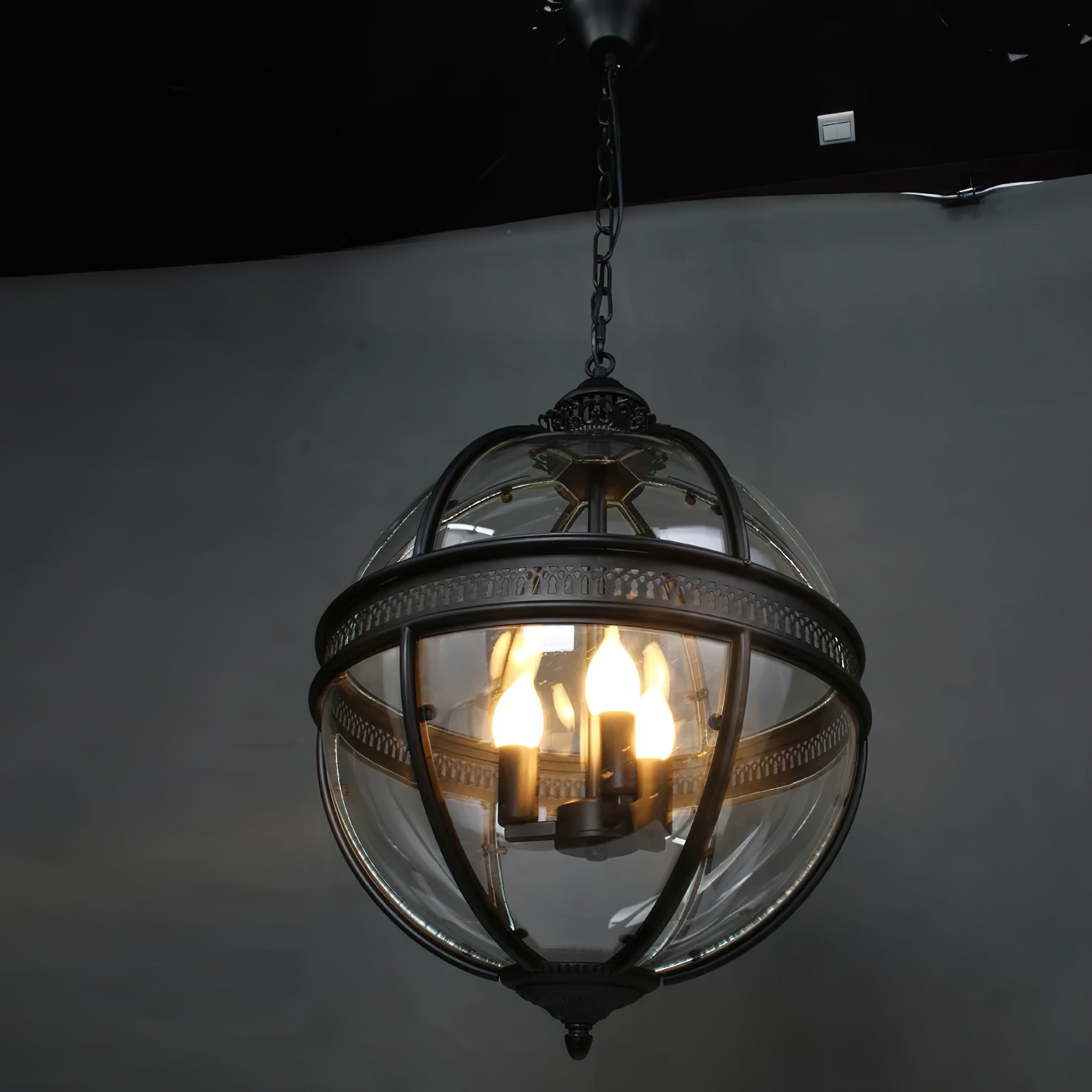 Vnora - Vintage Glass Pendant Light