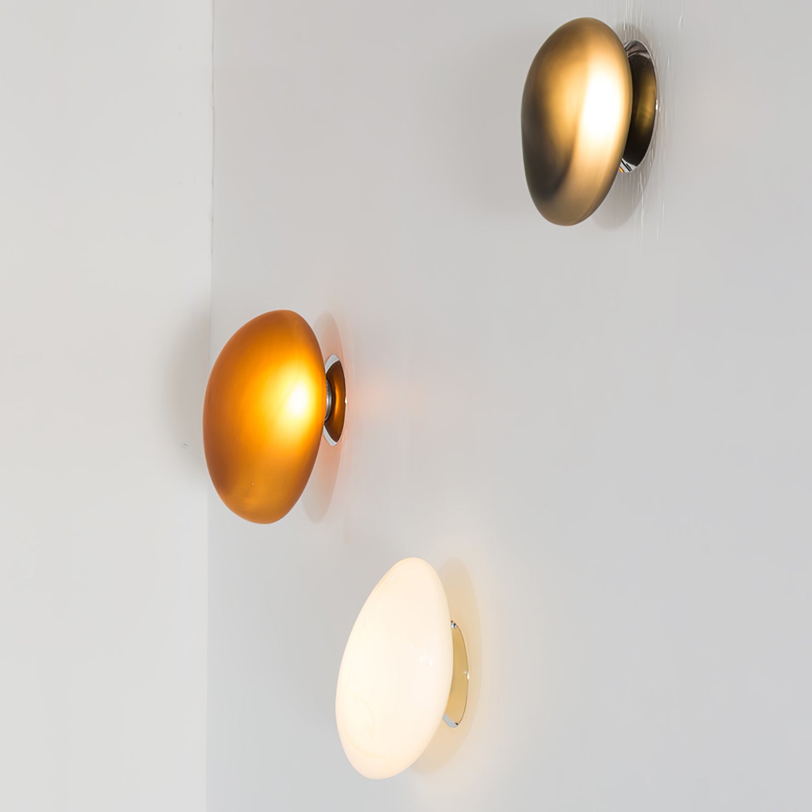 Cameron – Lampada da parete LED con paralume ovale