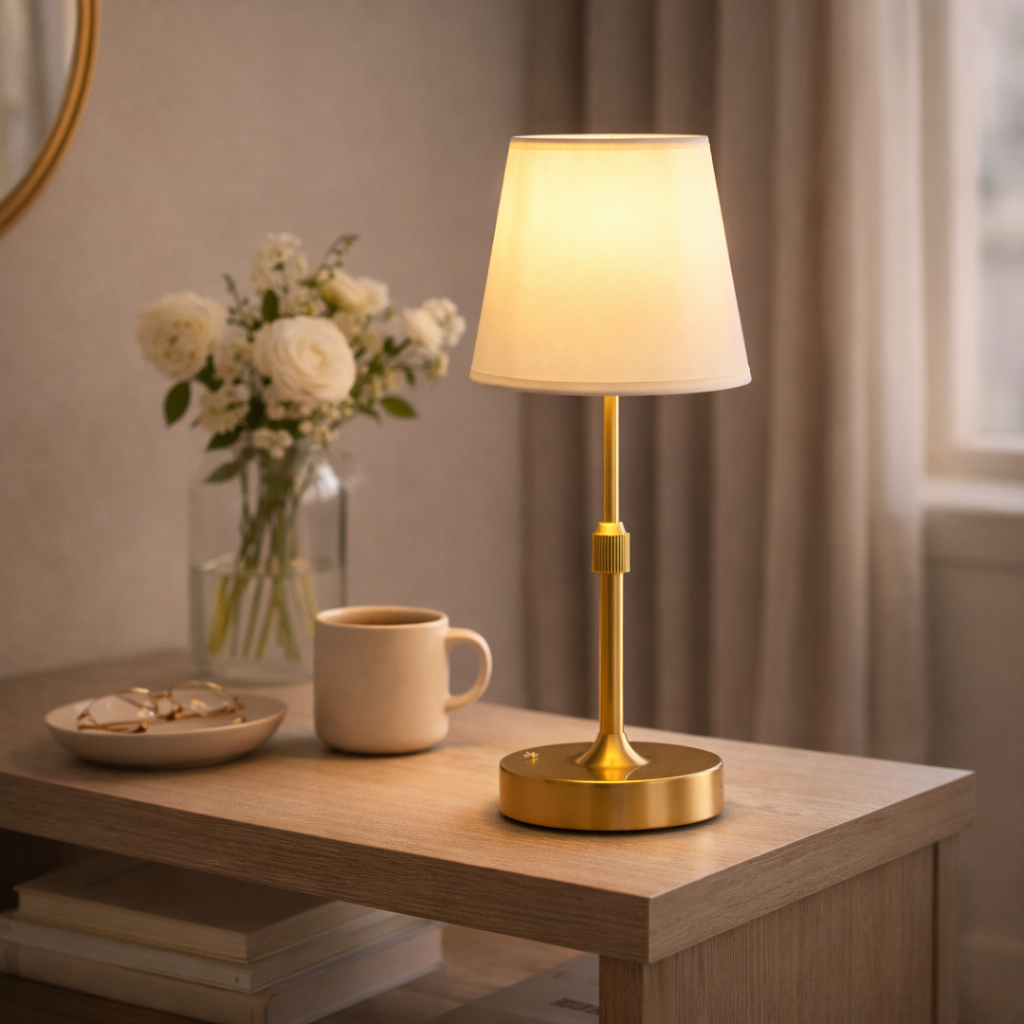 Lana - Lampe de table LED sans fil rechargeable avec variateur