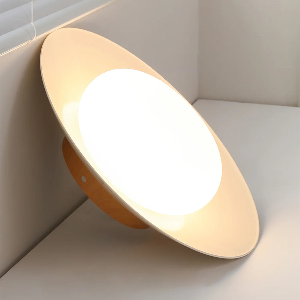 Veloura - Plafonnier rond crème blanc
