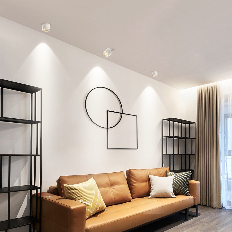 Cylinder Recessed LED Ceiling Lamp Adjustable - Image 2