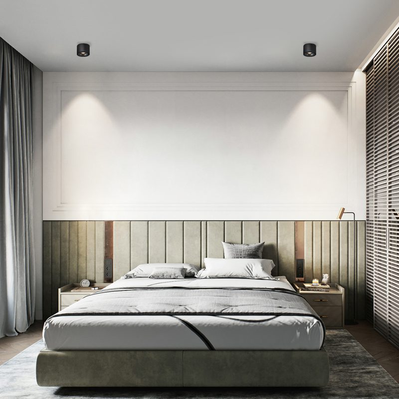 Cylinder Recessed LED Ceiling Lamp Adjustable