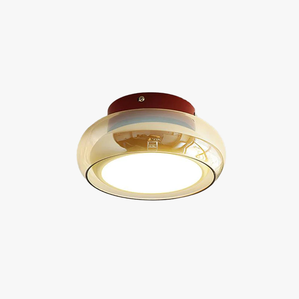 Aveline – Lampada da soffitto vintage in vetro