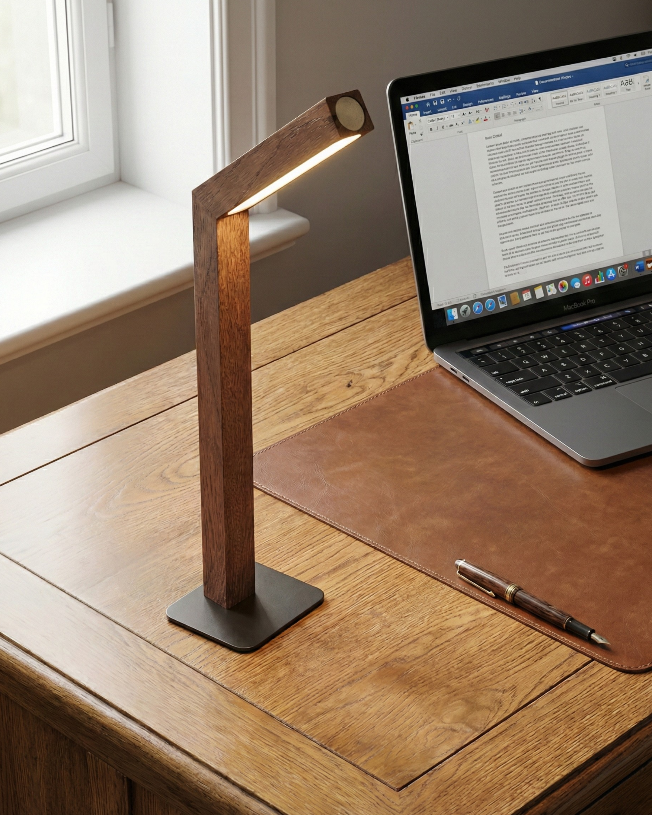 Woodi – Lampada da tavolo senza fili